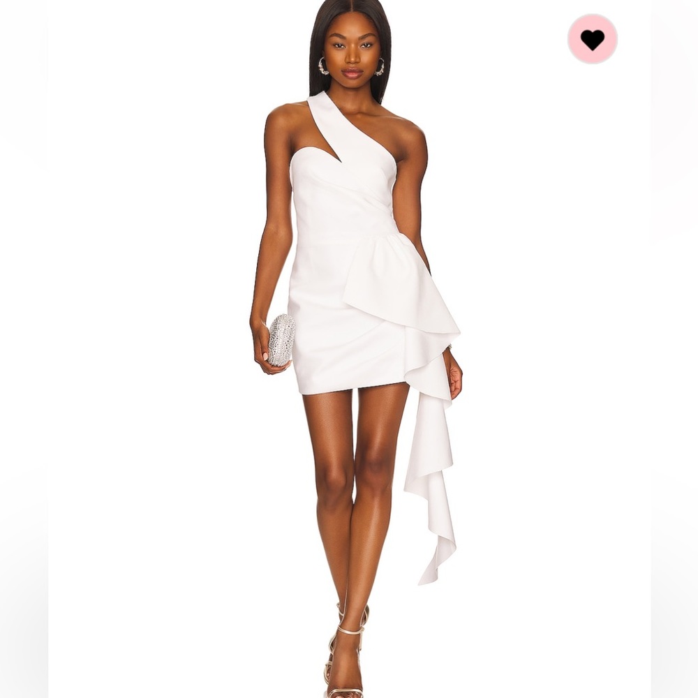 convergence dress in ivory - ELLIATT - REVOLVE NEVER WORN , NWT small white